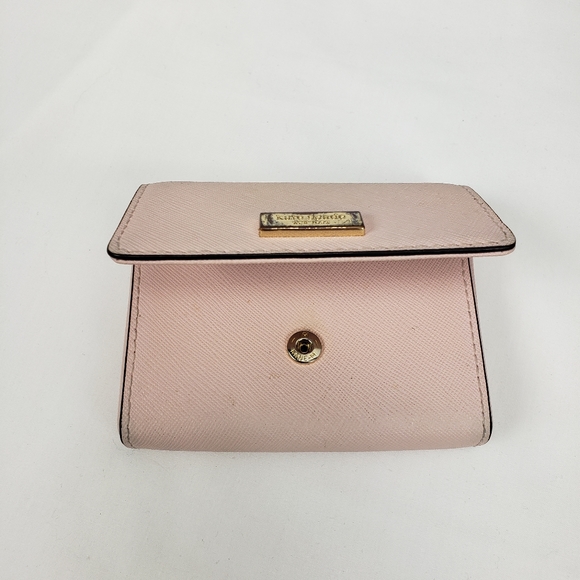 kate spade Handbags - Kate Spade pink snap close small card carrier pouch